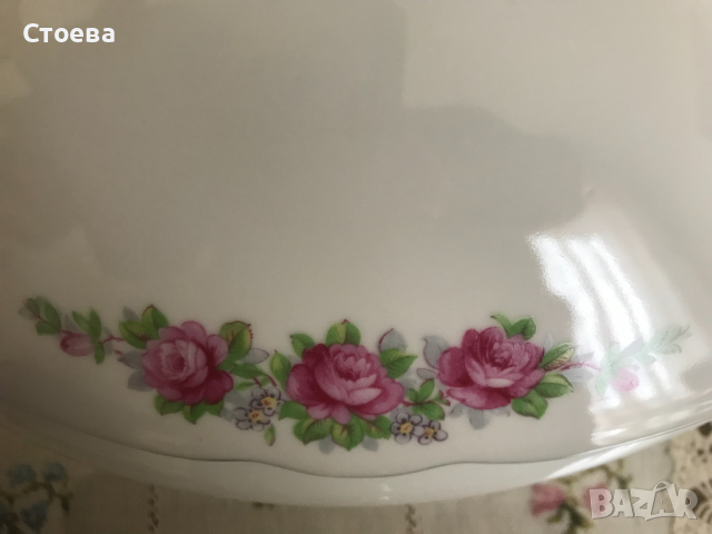 ретро супник арт деко+ подарък , снимка 5 - Антикварни и старинни предмети - 44934584