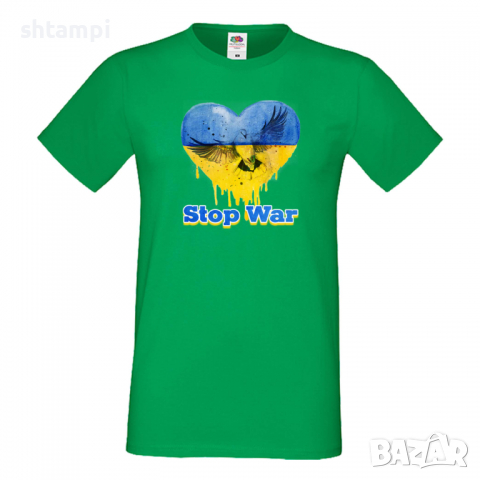 Мъжка тениска STOP WAR,спрете войната,, снимка 5 - Тениски - 36124903