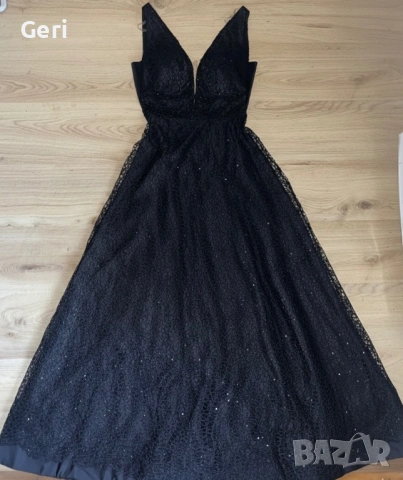 Официална черна рокля 36 размер