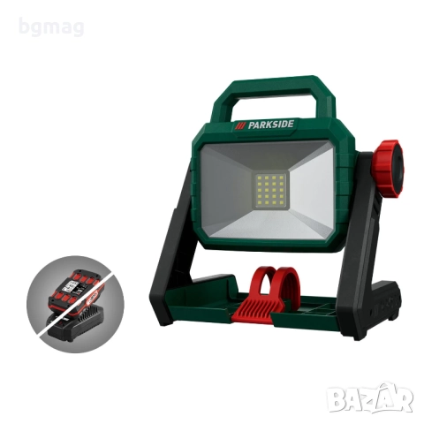 PARKSIDE акумулаторна LED работна лампа, 12V и 20V PLSA 20-Li A1