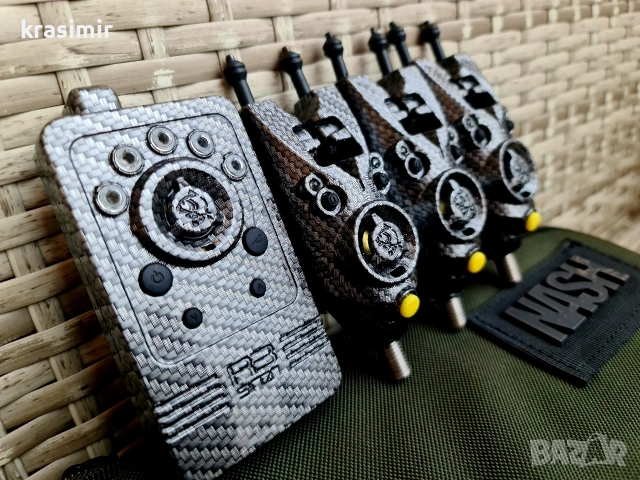 Сигнализатори Nash R3 3+1 къстъм, снимка 2 - Такъми - 51014832