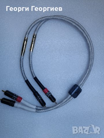 Сребърни интерконекти кабели Cosmic audio RCA, chinch, снимка 4 - Други - 41464959