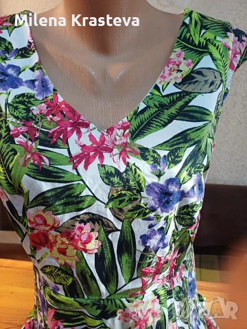 Рокля М Charies Vogele, снимка 2 - Рокли - 53868159