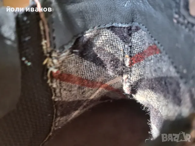 Hush Puppies-кожени ботуши оригинални 45 номер, снимка 7 - Мъжки ботуши - 47760752