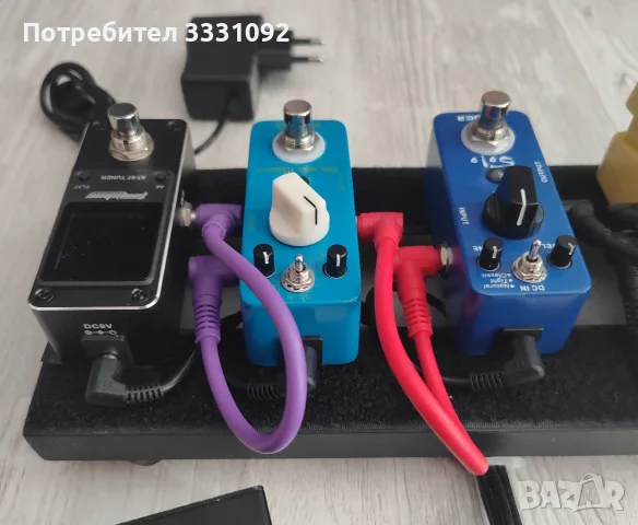 Педалборд с ефекти за китара, снимка 3 - Китари - 55844277