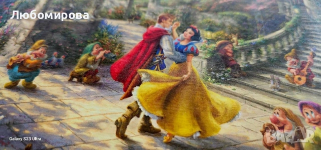 Disney / 1000 части/ пъзел" Снежанка танцува с принца", снимка 2 - Пъзели - 53649551