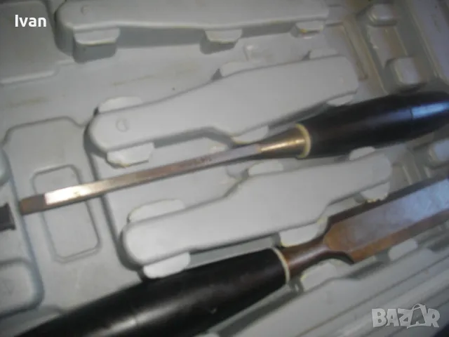 4бр. НОВИ НЕМСКИ РЪЧНИ ДЪРВОДЕЛСКИ ДЛЕТА СТРУГАРСКИ ЗА СТРУЖУВАНЕ 38мм 32мм 24мм 6мм SCREWFIX DIREC, снимка 11 - Други инструменти - 48413191