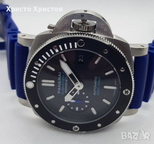 Мъжки луксозен часовник Panerai Submarsible AMAGNETIC, снимка 4 - Мъжки - 41630597