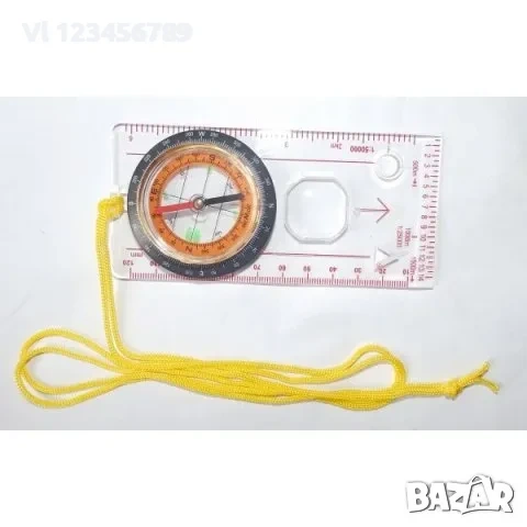 Стабилизиран призматичен компас на линийка/ориентиране/ тип Бусола, снимка 2 - Оборудване и аксесоари за оръжия - 53845165