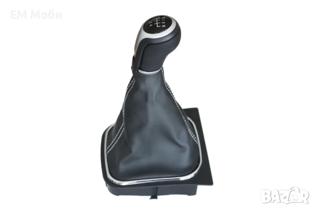 Топка кожена за скоростен лост 5/6 скорости с маншон за VW GOLF 5 V 6 VI PLUS JETTA, снимка 4 - Аксесоари и консумативи - 50455831