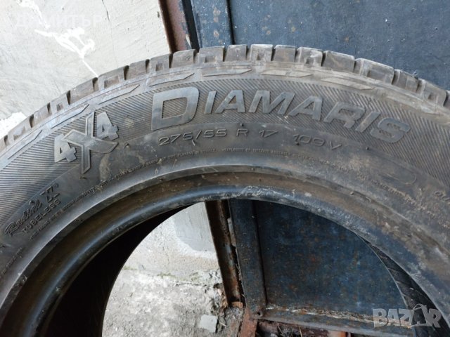 2 бр.летни гуми Michelin 275 55 17 Цената е за брой!, снимка 5 - Гуми и джанти - 44293517