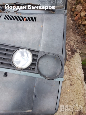 Маска със халогени за 4 фара от VW Golf Mk2, снимка 2 - Части - 52806268
