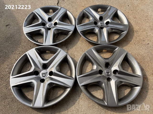 4 броя Оригинални тасове за Dacia Sandero,Sandero Stepway 16