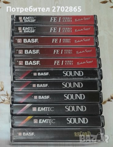 Аудио касети BASF*EMTEC – 60 и  90 мин.- нормал, снимка 6 - Аудио касети - 33839740