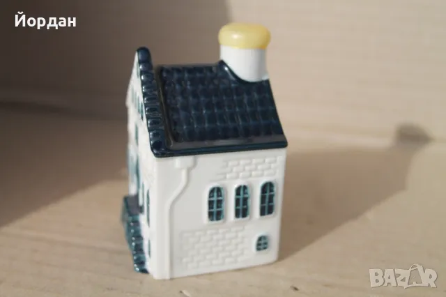 колекционерска порцеланова фигурка / шише Холандска къща ''Bols KLM'', снимка 2 - Колекции - 49483558