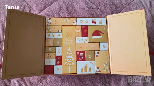 Кутия за адвент календар, снимка 2 - Коледни подаръци - 53718621