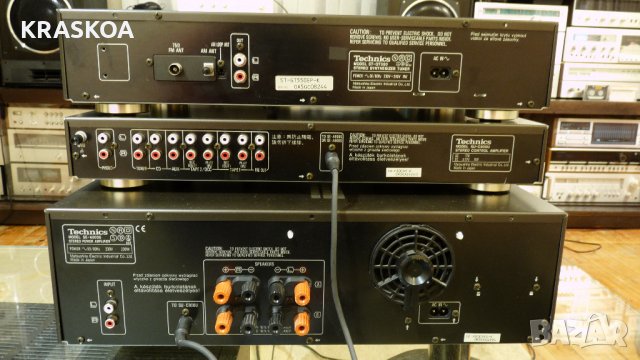 TECHNICS SE-A800S & SU-C800U &  ST-GT550, снимка 9 - Ресийвъри, усилватели, смесителни пултове - 34057963