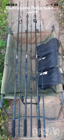 НОВИ Шаранджийски въдици NGT XPR Carp Rod 12ft 2.75lb - 60 лв за брой, снимка 5 - Въдици - 48330350