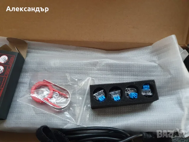Механична клавиатура redragon jax k613-KB , снимка 6 - Клавиатури и мишки - 56063072