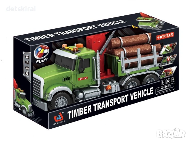 Камион за дърва с пневматична щипка, снимка 3 - Коли, камиони, мотори, писти - 53832570