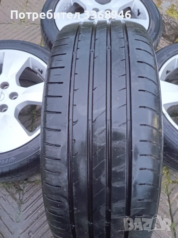 Джанти OPEL Zafira 17" 5x110 с гуми 225/45/17, снимка 7 - Гуми и джанти - 53331324