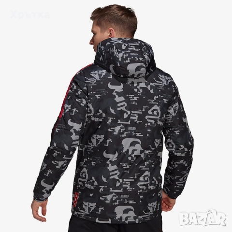 Adidas FC Bayern Munchen - Оригинално мъжко яке размер 2XL, снимка 2 - Якета - 52654085