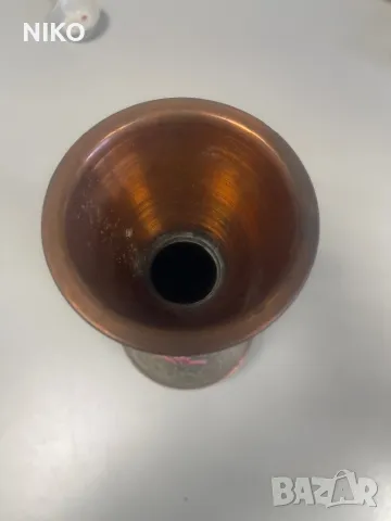 Медна ваза, снимка 7 - Вази - 49315113