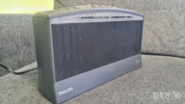Ретро FM/AM радио Philips AE 2300, снимка 3 - Радиокасетофони, транзистори - 52913133