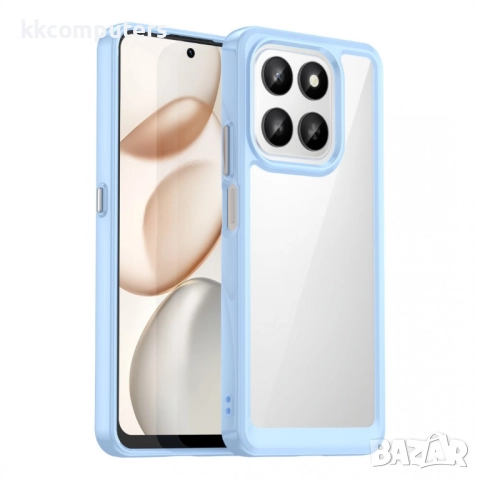 Удароустойчив Калъф (TPU + Акрил) за Honor X7d / 400 Smart- Airbag технология, вкл. Протектор, 4 Цвя, снимка 2 - Калъфи, кейсове - 52467445