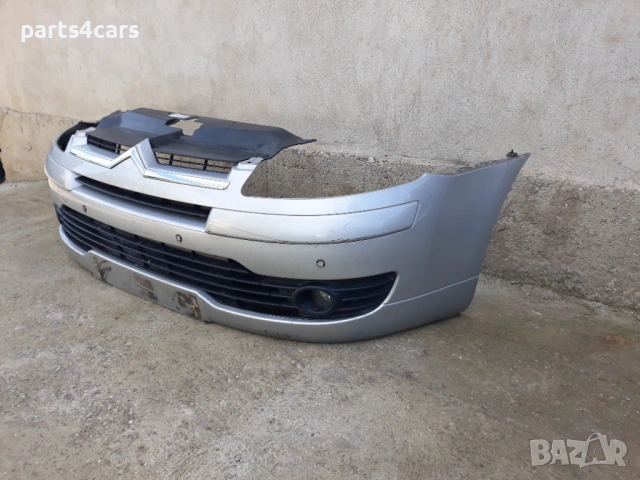 предна броня за ситроен ц4 с маска халогени решетка CITROEN C4, снимка 3 - Части - 53671753