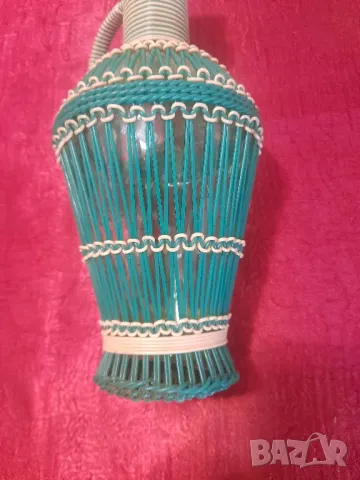 Ретро плетена бутилка , снимка 2 - Колекции - 47529034