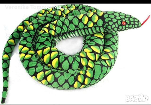 Плюшена змия 280см