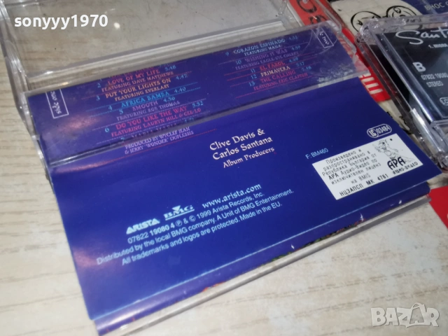 SANTANA-ORIGINAL TAPE 1002261623, снимка 4 - Аудио касети - 53430244