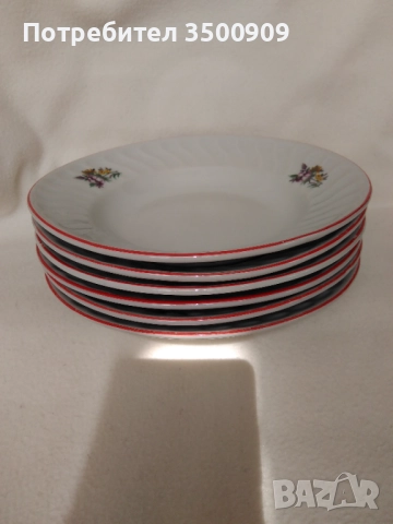 чинии - български порцелан, снимка 2 - Чинии - 51920880