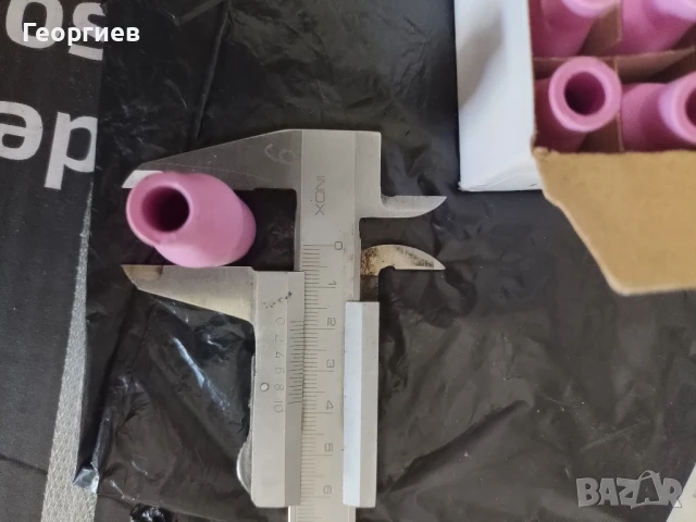 Керамични дюзи (шушулки)за телоподаващо, снимка 7 - Резервни части за машини - 50584304