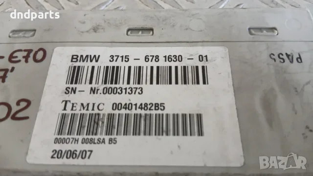 Модул BMW X5 E70 2007 6781630 3715-6781630 X5 (E70) (2007-2012), снимка 2 - Части - 55880520