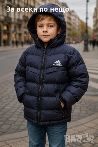 Adidas Детско Тъмно Синьо Зимно Яке Код Детски Находки37