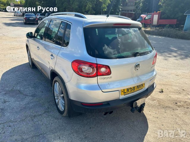 VW Tiguan 2.0 tdi 140hp дизел/ 4х4 / ДЯСНА ДИРЕКЦИЯ / DSG panorama - цена 7500лв ,моля БЕЗ бартери -, снимка 4 - Автомобили и джипове - 38311356