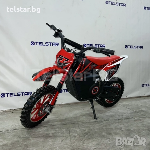 Детски електрически кросов мотор X-TREM Kid Ktm Style TELSTAR 1200W 36V 12Ah нов модел, снимка 2 - Мотоциклети и мототехника - 52424898