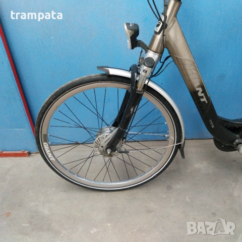 НАЙ ДОБРАТА ОФЕРТА 28 цола ,Алуминиев електрически велосипед GIANT + twist GO , снимка 2 - Велосипеди - 53213020
