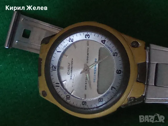 CASIO ILLUMINATOR РЯДЪК МОДЕЛ МЪЖКИ ЧАСОВНИК С ОРИГИНАЛНА ВЕРИЖКА УНИКАТ 33282, снимка 15 - Мъжки - 38741253