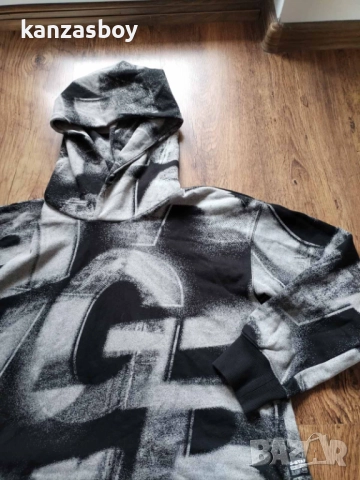 g-star sprayed letters loose hdd sw wmn - страхотно дамско горнище КАТО НОВО М модел-2025, снимка 6 - Блузи с дълъг ръкав и пуловери - 52886719