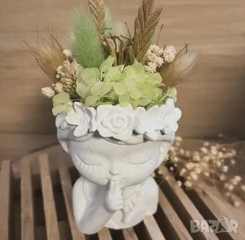 Молд кашпа момиче 2 броя комплект , снимка 6 - Форми - 50238579