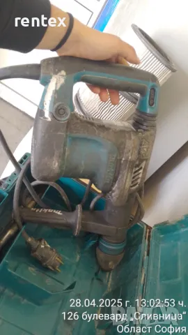 Къртач - електрически 6 кг Makita HM0871C 2013, снимка 4 - Други инструменти - 50374612