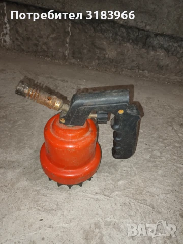 газова горелка работеща