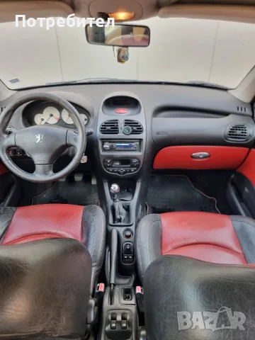 Peugeot 206 SW 1.6 HDI, снимка 10 - Автомобили и джипове - 55826286