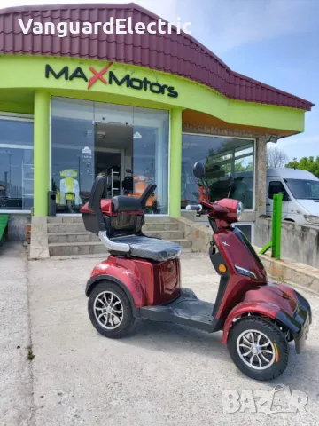 Електрическа Четириколка FM4 LUX 1500W - Червена, снимка 6 - Мотоциклети и мототехника - 42256307