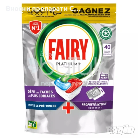 Fairy plus (Dreft) Platinum таблетки съдомиална 40 бр