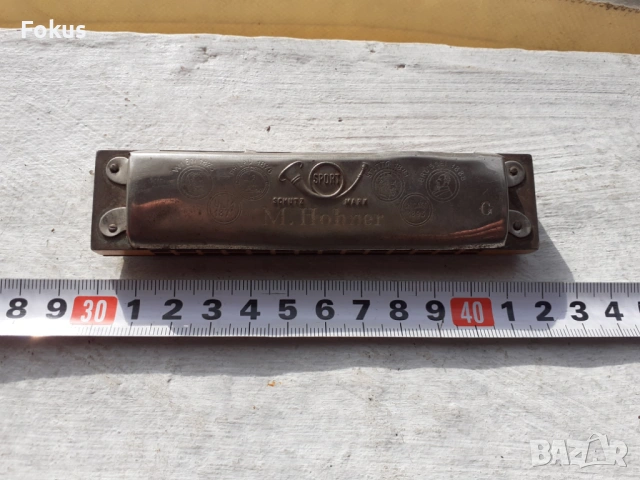 Колекционерска хармоника Hohner Sport, снимка 5 - Антикварни и старинни предмети - 53444665