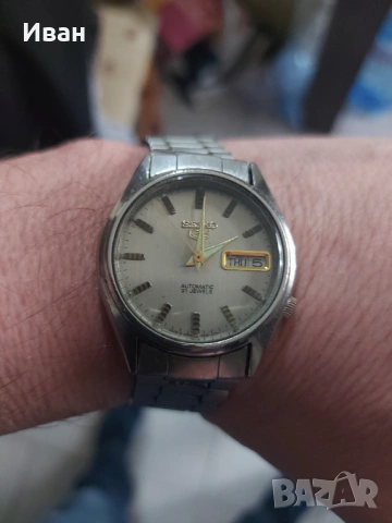 Seiko 5 AUTOMATIC , снимка 3 - Антикварни и старинни предмети - 53405165